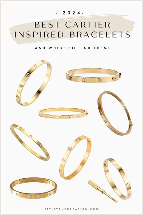 best cartier love dupe|best faux cartier bracelets.